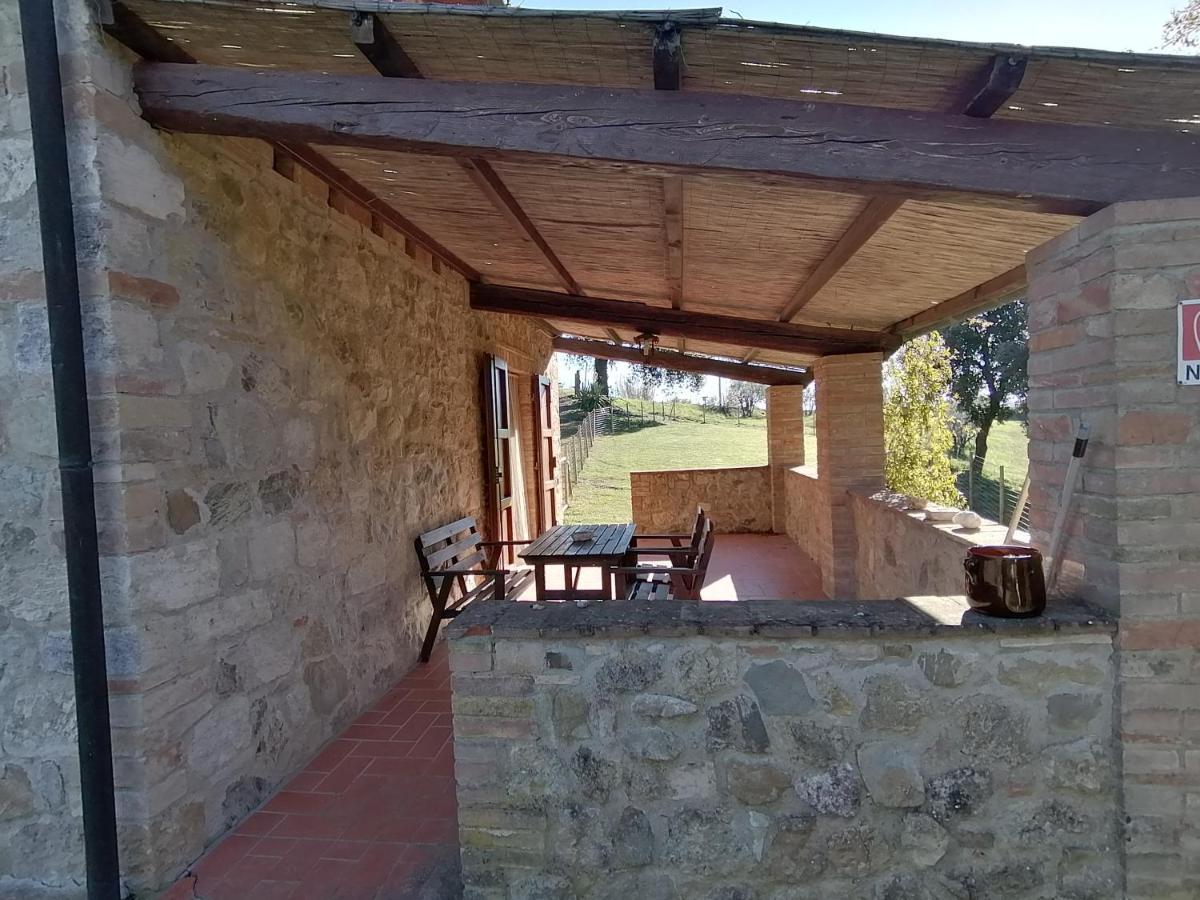 La Capannina Apartment Volterra Luaran gambar